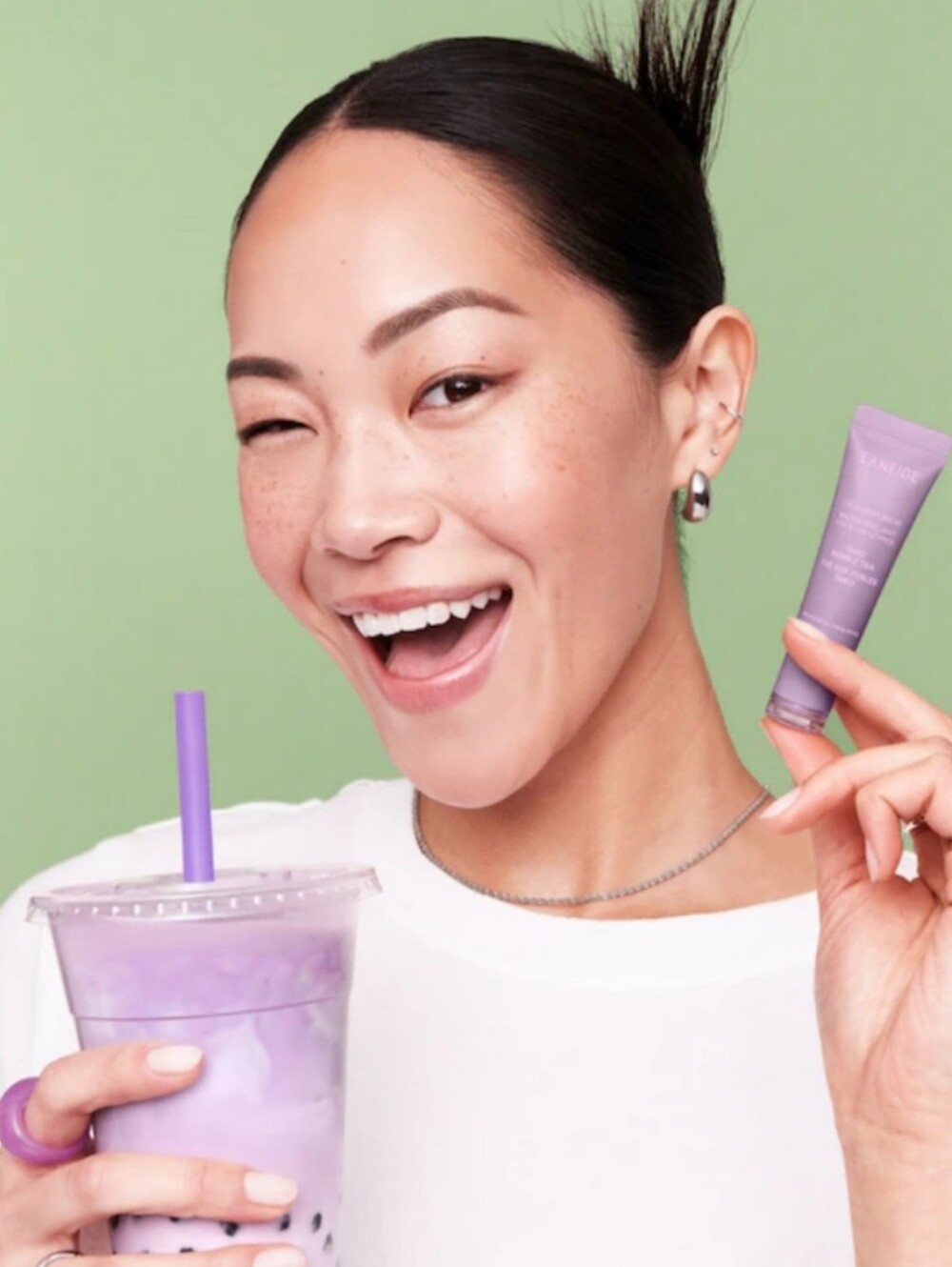 Laneige Bubble Tea Taro Glow Balm 10g A1